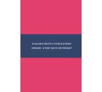 Sandra Chigüela B'ajlom ii Nkotz'i'j Publications' English - K'iche' (Tascabile)