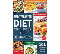 Sandra Cook Mediterranean Diet For Beginners (Copertina rigida)
