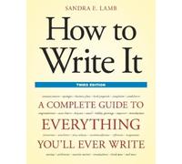 Sandra E. Lamb How to Write It, Third Edition (Tascabile)