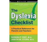 Sandra F. Rief Judith Stern The Dyslexia Checklist (Tascabile) J-B Ed: Checklist
