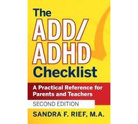 Sandra F. Rief The ADD / ADHD Checklist (Tascabile) J-B Ed: Checklist