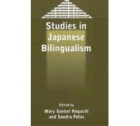 Sandra Fotos Studies in Japanese Bilingualism (Tascabile)