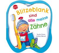 Sandra Grimm An Blitzeblank sind alle meine Zähne: Witziges Pappbild (Tascabile)