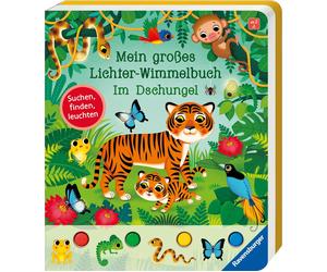 Sandra Grimm Federica Ios Mein großes Lichter-Wimmelbuch: Im Dschung (Tascabile)