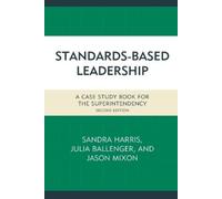 Sandra Harris Standards-Based Leadership (Tascabile)