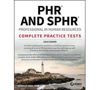 Sandra M. Reed PHR and SPHR Professional in Human Resources Certific (Tascabile)