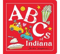 Sandra Magsamen ABCs of Indiana (Libro di cartone) ABCs Regional