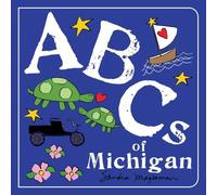 Sandra Magsamen ABCs of Michigan (Libro di cartone) ABCs Regional