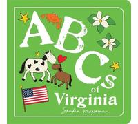 Sandra Magsamen ABCs of Virginia (Libro di cartone) ABCs Regional