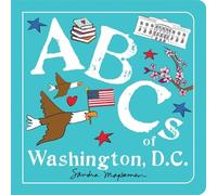 Sandra Magsamen ABCs of Washington, D.C. (Libro di cartone) ABCs Regional