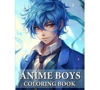 Sandra Mangum Anime Boys Coloring Book (Tascabile)