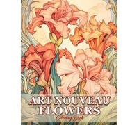 Sandra Mangum Art Nouveau Flowers (Tascabile)