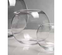 Sandra Rich Vaso in vetro Globe trasparente, rotondo, 24,5 cm, Ø 30 cm