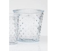 Sandra Rich - Vaso in vetro "Sandra's Secret Garden", cilindrico, 13 cm, Ø 13,5 cm