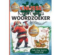 Sandra Vee Knusse Kerst Carols Woordzoeker Grote Letters (Tascabile)
