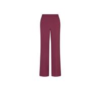 Sandro Ferrone pantaloni donna gamba larga borgogna