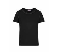 Sandro Ferrone T-shirt manica corta donna con strass nero