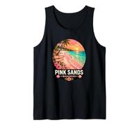 Sands Bahamas Spiaggia Tropicale Tramonto Design Canotta