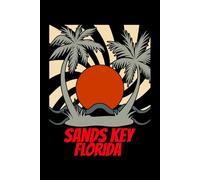 Sands Key Florida for people who like beach vacations, surfing, sand ocean shores and sea sides: Beach design fitting for surfers and people who loves beach vacations, sea, sun, sand and surfing . It can also be given as a Birthday or Christmas gift