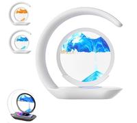 Sandscape Charger, 2025 Sandscape Moving Sand Charger, Ambient Night Light, Free up Your Nightstand, Say Goodbye to Stress (Blue)