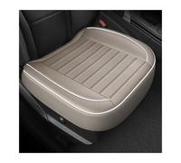 SANDSIS 1 Pz/3 Pz Coprisedile Auto In Pelle PU Universale Cuscino Sedile Veicolo Tappetino Protettivo Antiscivolo Coprisedile Seduta(Gray-1pc)