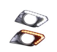 SANDSIS Indicatori Direzione Laterali 1 Set Luci Marcia Diurna Per Nissan Per X-trail Per Xtrail T32 2014-2016 DRL Con Indicatori Di Direzione LED Per Auto Fendinebbia