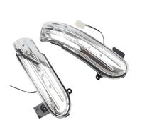 SANDSIS Indicatori Direzione Laterali 2 Pezzi Indicatore Direzione Dinamico A LED Specchietto Per Mercedes Per Benz W171 R171 SLK R230 W230 SL A1718200421 A1718200321(Clear)