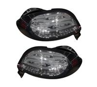 SANDSIS Indicatori Direzione Laterali 2 Pezzi Posteriori A LED Per Peugeot 206 2004 2005 2006 2007 2008 206CC Coda Stop Freno Indicatori Direzione Lampada Accessori(Smoke Cover)
