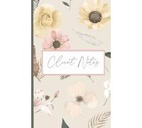 Sandstone Floral - Pocket Notebook For Coaches & Consultants: Easily Keep Track Of Client Requests & Coaching Feedback While On The Go!