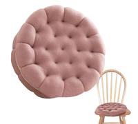 Sandwich Biscuits Round Pillow Chair Pad - 13.77 * 13.77 * 3.93inch Round Backrest Cushion | Plush Cookie Pillow Cushion Velvet | Rôund Floor Seat Pillows | Floor Seat Pad for Dining Room Decor