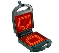 Sandwich E Cialde- Piastra Per Sandwich Elettrica | 650W Piastra Per Waffle E Pancake | Maker Con Piastre | Piastre Rimovibili Facili Da Pulire Per Panini Cialde Tostapane Cucina Colazione