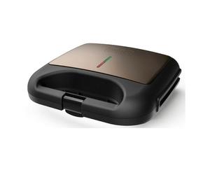 Sandwich Maker Black & Decker BXSA752E 750 W Antiaderente Nero Bronzo Pulsante Stop
