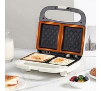 Sandwich Maker Macchina Portatile Colazione Pressa Panini Grill Waffle