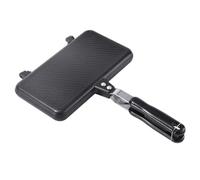 Sandwich Maker non stick Rimovibile con condotta con conduttivo Sandwich Press con serratura sicura, formaggio grigliato a doppia faccia e panini Pressa per la colazione da campeggio da cucina p