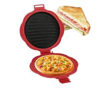 Sandwich Maker - Non Stick Stainless Steel Double Sided Press, Fast Heating Breakfast Cheese Maker for Toasting and Grilling | Kitchen Press for Mini Waffles Omelets Burgers Snacks Quick Meals