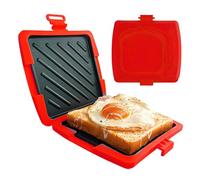 Sandwich Maker Press - 1.18 Inches Portable Nonstick Kitchen Gadget for Grilled Cheese, Easy Toaster with Compact Design, Cooking Tool for Breakfast, Travel, Home, Apartment and Gatherings