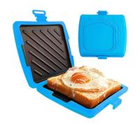 Sandwich Maker Press, gadget da cucina antiaderente portatile con facile maniglia a impugnatura per formaggio alla griglia veloce e snack tostati, tostapane compatto pressa per la colazione pranzo