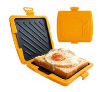 Sandwich Press - Tostaaster Maker | Produttori di sandwich, paniini preme tostapane al formato a microonde premi paniini alla griglia per la colazione snack toastie