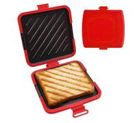 Sandwich Presser - Electric Press Grill, Nonstick Machine No Power Required | Grill Cheese Maker Sandwich Toaster Press | For Breakfast Snacks Pie Toastie Party Travel Home Apartment Dorm
