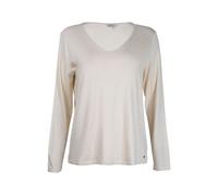 Sandwich T-shirt Long Sleeves 21102055 Almond White Taglia: XL | Maglie a manica lunga Outlet | Donna | Marrone