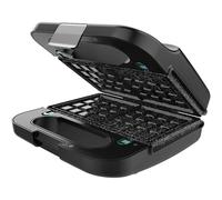 CECOTEC ROCK NtoAST 4 in 1 Sandwichera 1000W - Capacità per 2 sandwich - 4 piastre intercambiabili con rivestimento in pietra