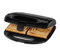 Sandwichiera Clatronic ST 3814 nero 820W piastre antiaderenti blocco termico