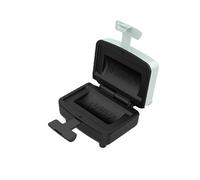 Sandwichmaker mini waffle ferro piccolo tostapane elettricamente con doppia piastra di riscaldamento e rivestimento non per la colazione panini e pancake in cucina o in ufficio (Plug)