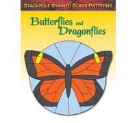 Sandy Allison Stained Glass Patterns: Butterflies and Dragonflies (Tascabile)