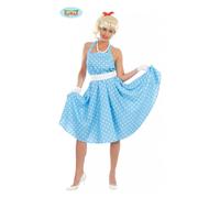 Sandy Grease Costume Anni 50 Vestito Donna Carnevale Party
