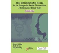 Sandy Hirsch Voice and Communication Therapy for the Transgender/Gen (Tascabile)