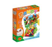 Sandy - Sabbia colorata - Tema Cani e Gatti - 6 adesivi - Attività manuale da 5 anni