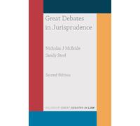 Sandy Steel Nicholas J McBride Great Debates in Jurisprudence (Tascabile)