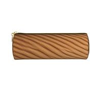 Sandy Terreno nel deserto Stampato Astuccio in Pelle Penna Astuccio Cosmetico Trucco Borsa Ufficio Storage Bag Per Uomo Donna, Terreno sabbioso nel deserto, Taglia unica