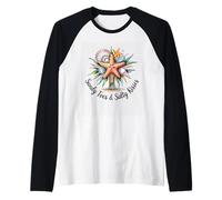 Sandy Toes & Baci salati Sea Life Maglia con Maniche Raglan